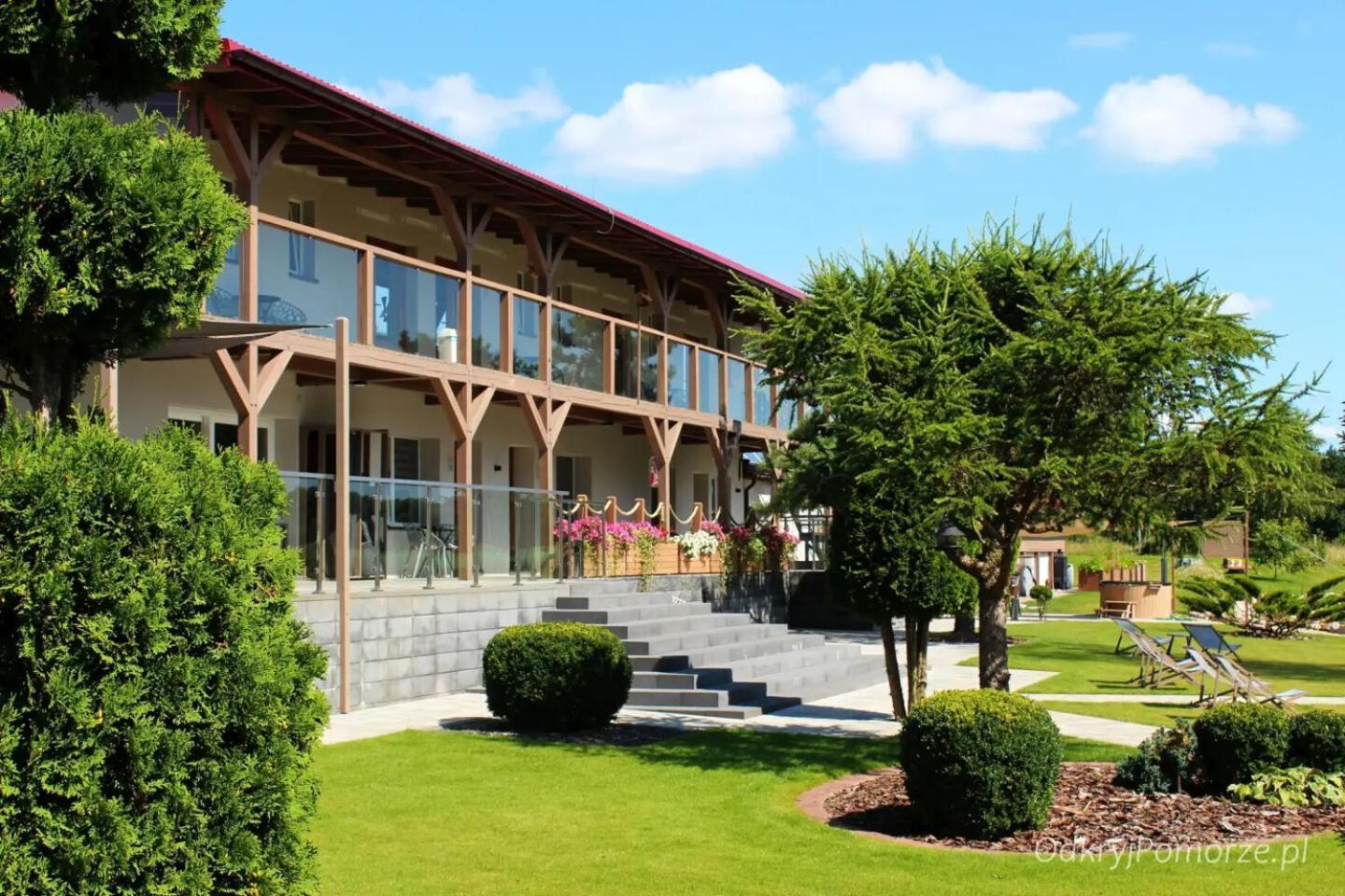 Villa Agro Zahary Miastko Exterior foto
